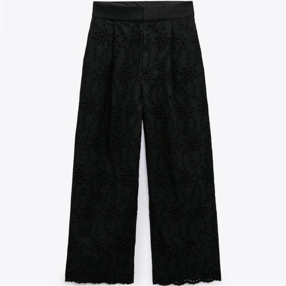 Zara pants with openwork embroidery - Picture 11 of 15